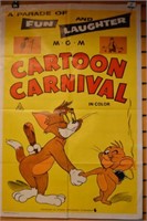 Original movie poster, 'MGM Cartoon Carnival',