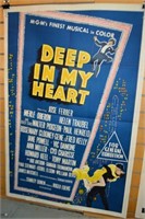 Original movie poster, 'Deep In My Heart',