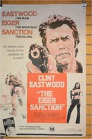 Original movie poster, 'The Eiger Sanction',