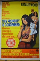 Original movie poster 'This Property is Condemned'