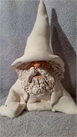 Handmade Ceramic Wizard Bust Signed & Numbered
