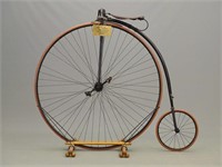 1886 Rudge English 52" High Wheel Bicycle