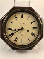Seth Thomas Octagon Gallery Clock w/ Second Bit