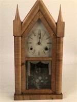 Brewster & Ingrahams Brass Spring Steeple Clock