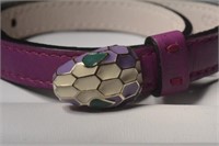 Bvlgari Purple Serpenti Forever Wrap Bracelet
