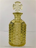 NE Glass Canary Yellow Perfume Bottle