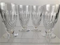Vintage 4 "Rare" Waterford Crystal Ice Tea Glasses