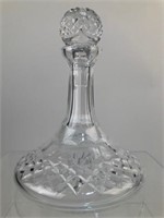 Lovely Waterford "Colleen" Crystal Ships Decanter