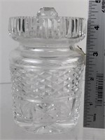Waterford Crystal "Castlemaine" Jelly Jar w/ Lid