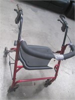 Wheeled Walker W/Seat