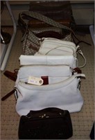 (13) Designer ladies handbags: Liz Claibourne,
