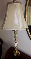 Designers style candlestick lamp with