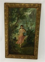 Late 19th Century original oil on canvas
