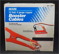 Sears 12 Foot 6 Gauge Copper Booster Jumper Cables