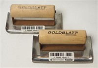 2 Stanley Goldblatt Cement Edger Tools