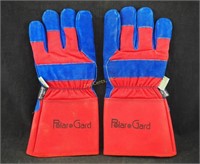 Polar Guard Leather Long Thinsulate Work Gloves Lg