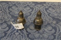 STERLING SALT AND PEPPER SHAKERS