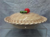Ceramic Cherry Pie Pan
