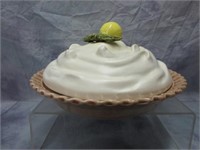 Ceramic Lemon Pie Plate