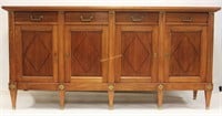Italian Sideboard / Buffet w 4- Drawers & Doors
