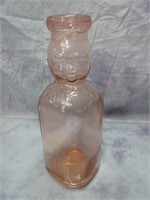 Brookfield "Baby Top" Pink Milk Bottle