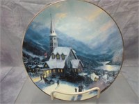Winter Chapel Collector Plate