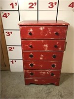 Distressed (5) Drawer Chest