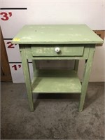 Distressed Primitive Table w/ Drawer