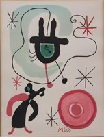 Joan Miró Lithograph on Arches Paper