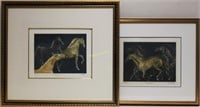 (2) G.H. Rothe (German,1905-2007) Horse Mezzotints