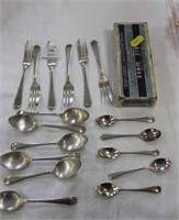 Flatware incl some boxed.