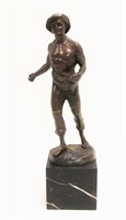 Franz Iffland 1862-1935 German, Bronze "The Sower"