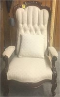 Victorian Carved Gentleman's Chair