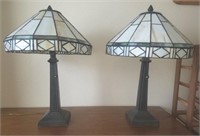 Leaded / Stained Glass Lamps