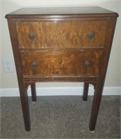Vintage Sewing Stand w/ (2) Drawers
