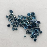 $400  Assorted Blue Diamonds(0.4ct)