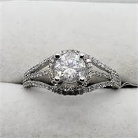 $3975 14K  Diamonds(0.65ct + 0.37ct) Ring