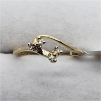 $1400 14K  Diamond(0.08ct) 1.71 Grams Ring