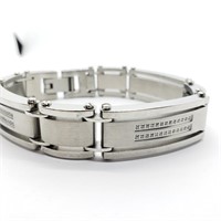 $412  Diamond(0.25ct) Men'S Bracelet