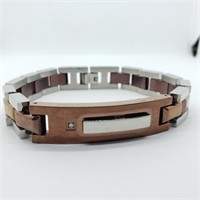$345  Diamond Men'S Bracelet