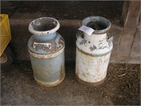 2 - MILK CANS