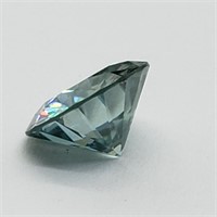 $440  Greenish Blue Moissanite (A Diamond Alternat
