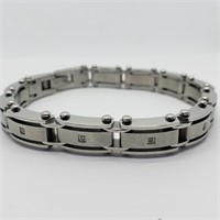 $425  Diamond Men'S Bracelet