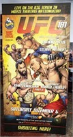 UFC Cardboard Promotional Stand Up