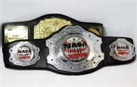 Two MMA Championship Belts