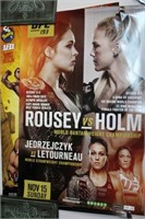 UFC Event Promotion Posters