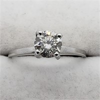 $7600 10K  Diamond(L, SI2, 0.73ct) Ring