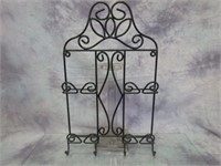 Wrought Iron Plate Rack