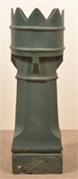 Victorian Terracotta Chimney Topper.