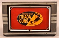 Ithaca Guns Art Deco Lighted Dealers Sign.